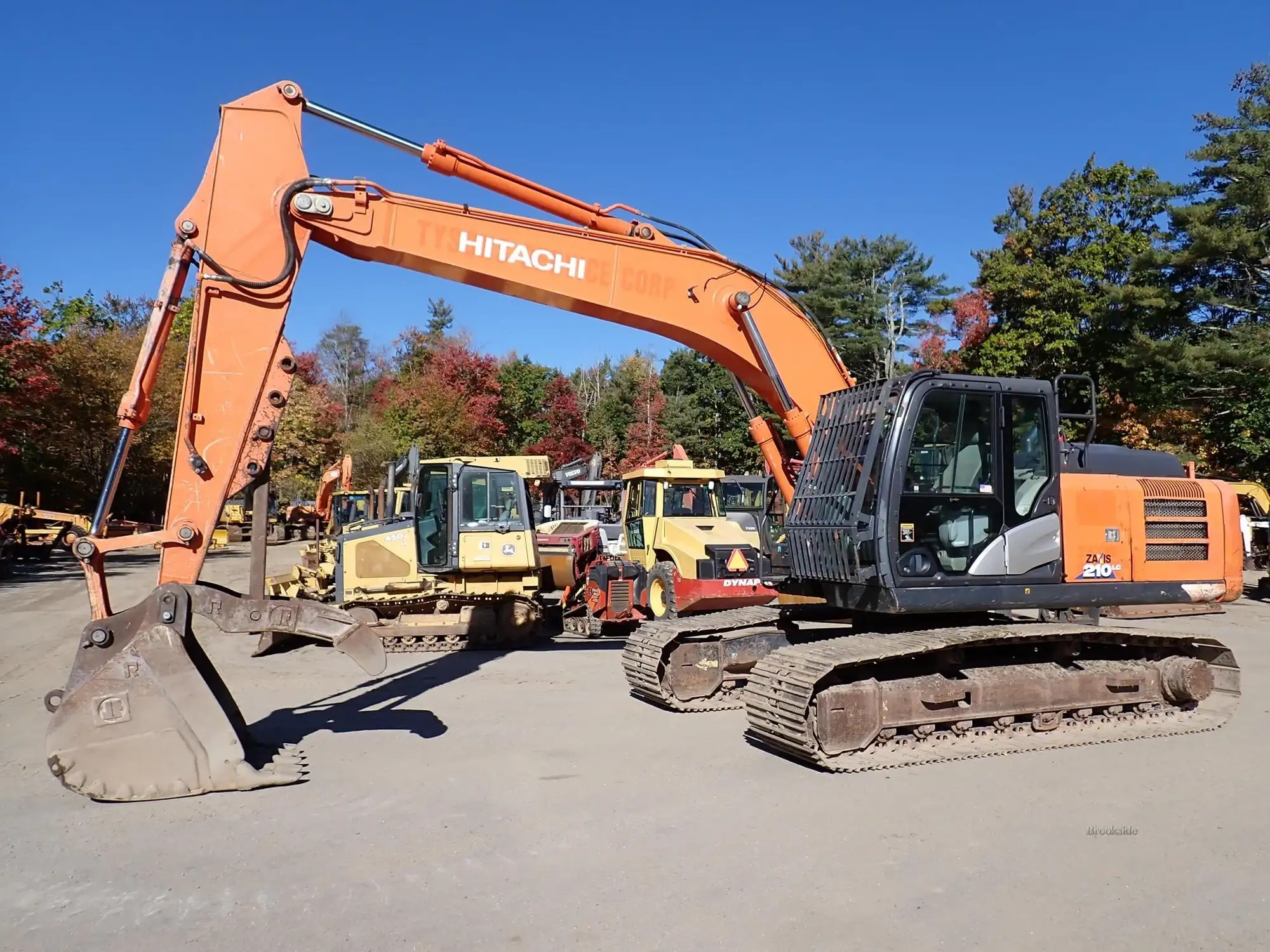 Used 2017 HITACHI ZX210 LC-6N Crawler Excavators Massachusetts US | Brookside Equipment Sales #1517755