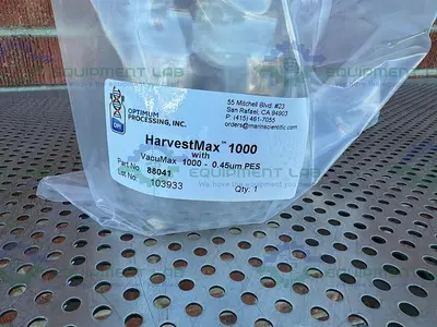 NEW OPTIMUM PROCESSING 88041 HARVESTMAX 1000 CELL HARVEST CLARIFICATION FILTER