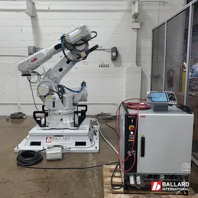 ABB IRB 6700 Complete 7th Axis System w/ IRC5 & 20 Meter IRBT 7004 Linear Rail
