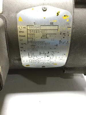 Baldor VM3542 Electric Motor 75HP
