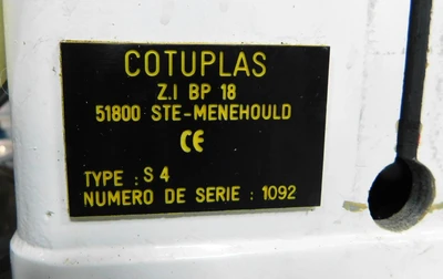 USED COTUPLAS MANUAL TUBE SEALER S4