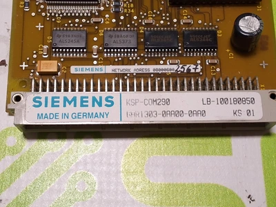 SIEMENS KSP-COM290 CONNECTION CIRCUIT BOARD