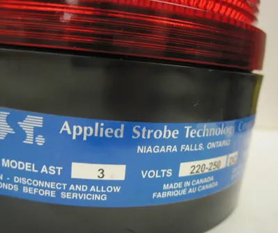 New Applied Strobe Technology Company Model AST 3 Strobe