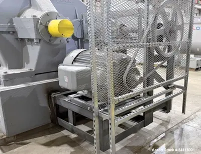 Aaron Process 300 Gallon Sigma Blade Mixer Extruder. 450 Gallon Total Capacity.