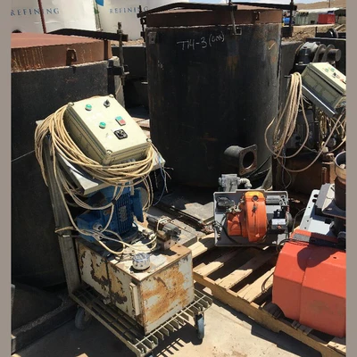 Gas Fired Tilting Furnace Package