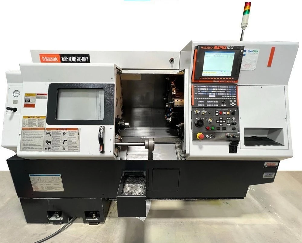 Used 2008 MAZAK QTN 200-II MY CNC LATHES MULTI AXIS 210336 | Quick