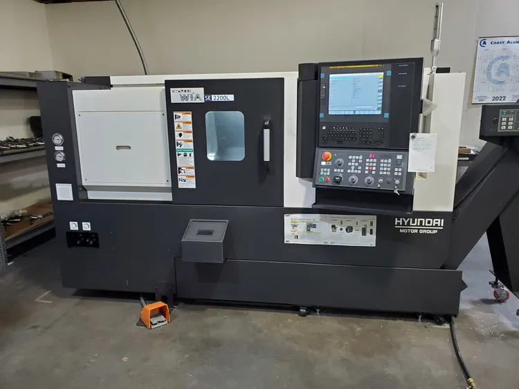 Used 2022 HYUNDAI WIA SE2200L CNC Lathes Illinois US | Machinery Management #1305214