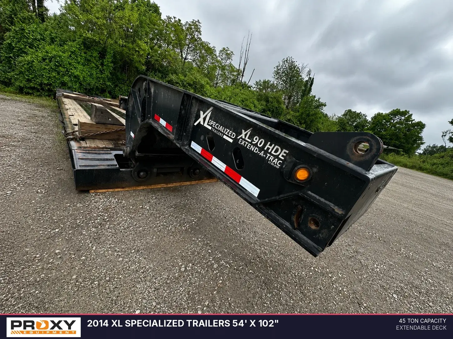 Used 2014 XL SPECIALIZED TRAILERS 54' X 102" Lowboy Trailers Ohio US | Proxy Equipment #1388717