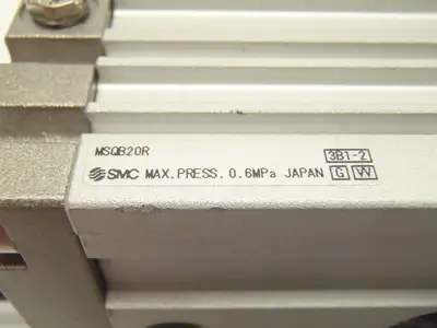 MSQB20R | SMC  Rotary Actuator w/ Table 20mm Bore - For parts or not working
