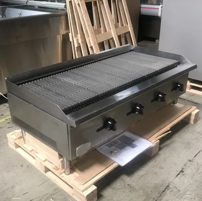 171-0444 48" 4-Burner Radiant Gas Broiler