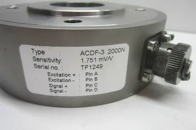 NEW CMC CONTROLS LTD. TYPE ACDF-3 2000N LOAD CELL ACDF3