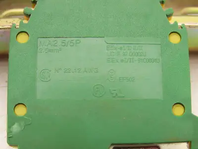 Entrelec Sprecher+Schuh Terminal Block DIN Rail 4-Pin Lot of 85