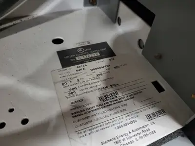 Circuit Breaker MCC Bucket 250A