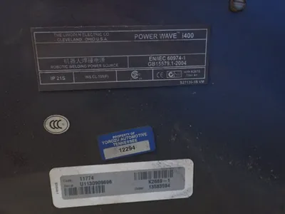 USED LINCOLN ELECTRIC POWER WAVE I400