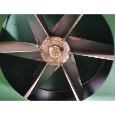Used 2,000 CFM @ 6" SP 5HP Centrifugal Fan - Radial Blade