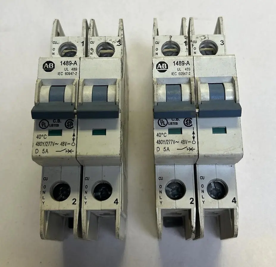 Used ALLEN-BRADLEY 1489-A2D050 Circuit Breakers | Surplus Asset Holdings #1189432