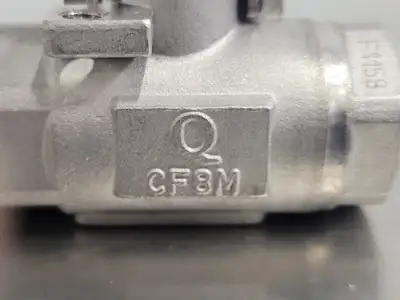 1/2" 2000 WOG Full Port Steel Ball Valve