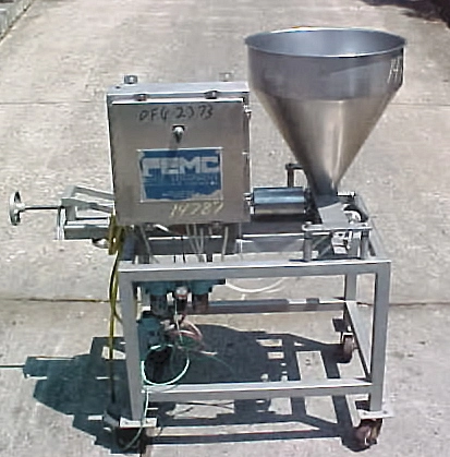 Used FOOD EQUIPMENT MFG. CORP. 1219087 Piston Fillers New Jersey US | Champion Trading Corporation #423579