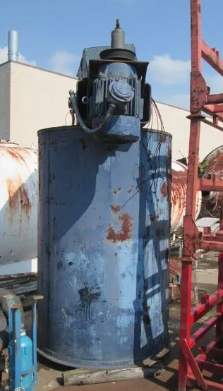 500 gallon Dual Shaft Disperser Mixer with Tank