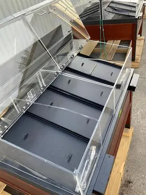 48" Marco Self Service Bolillo Rolls Bread Merchandiser Bakery display