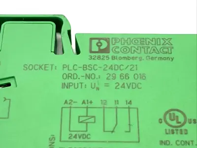 New | in-Stock Phoenix Contact 2966016 Relays & Switches Michigan US | Maverick Industrial Sales #1391030