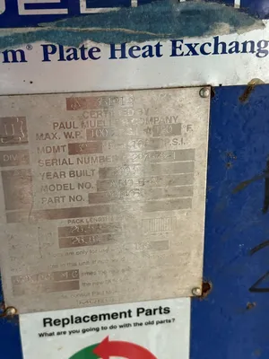 2003 PAUL MUELLER AT40-B20 Wymienniki płytowe | Perry Equipment (5)