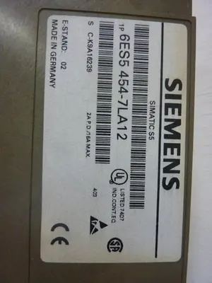USED SIEMENS 6ES5 454-7LA12