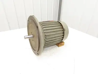 Delco GM 1T5424D20 AC Motor 2Hp 1740rpm 208-460V 60Hz 3Ph 145TD Frame