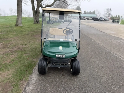 (1) 2017 E-Z-Go golf cart with a Kawasaki gas engine, model 625111G01, does not include Club canopy ...