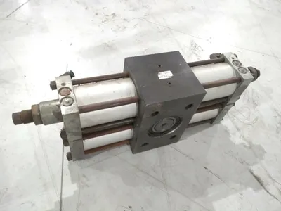 USED PHD HEAVY DUTY KEYED SHAFT ROTARY DOUBLE CYLINDER