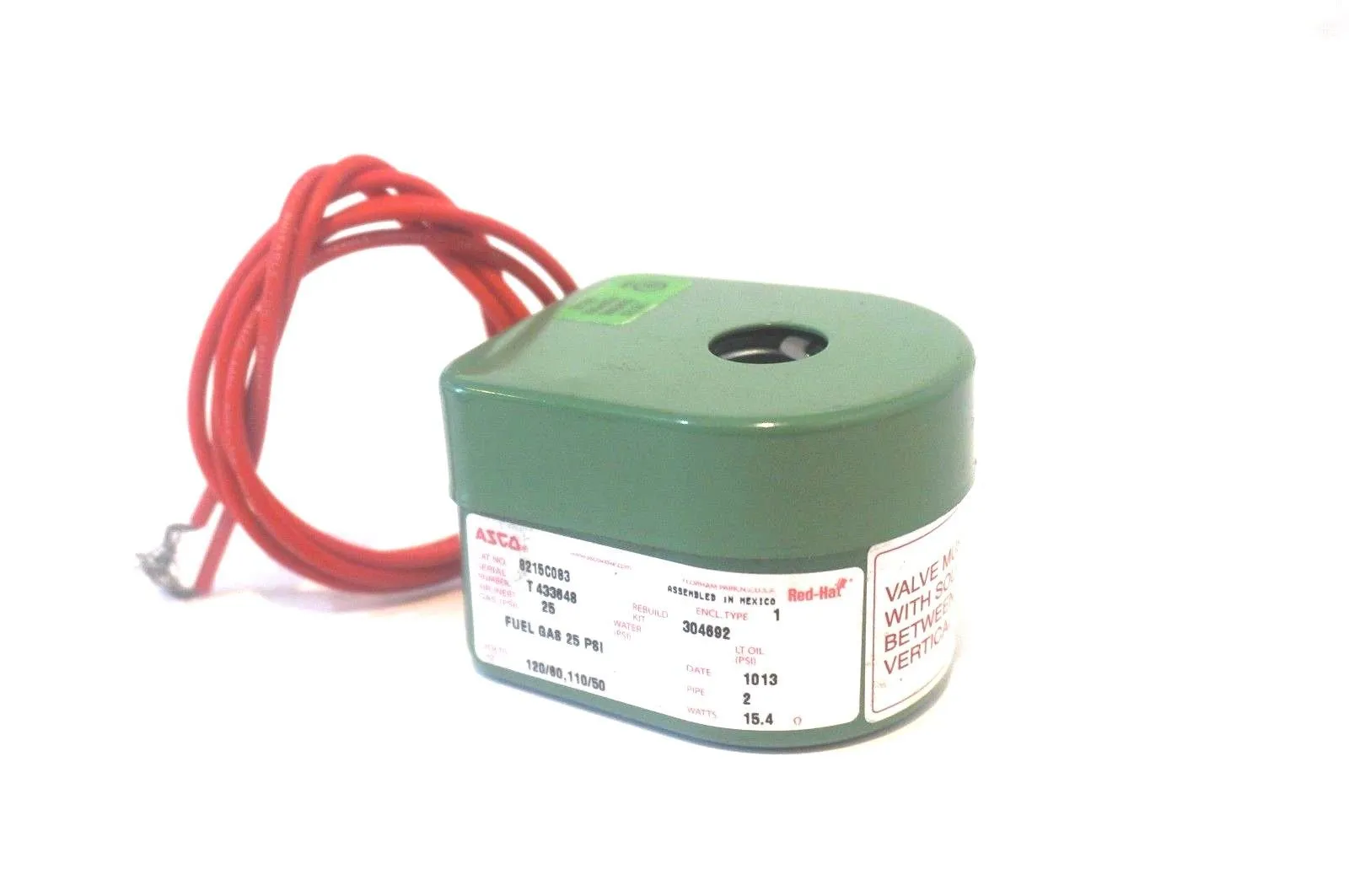 NEW ASCO 8215C083 SOLENOID VALVE 120V