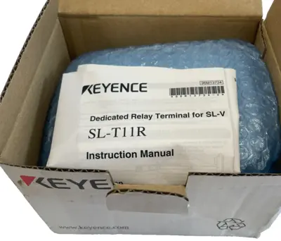 NEW KEYENCE SL-T11R SAFETY CONTROL RELAY TERMINAL SLT11R