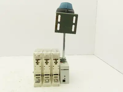 Socomec Combination Switch Fuseblock Disconnect Handle 125A 690V 100A Fuses