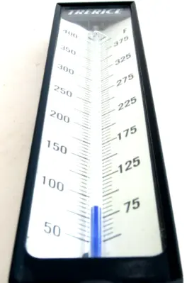 NEW TRERICE BX1140609 THERMOMETER 9" STRAIGHT, ALUMINUM STEM 6"