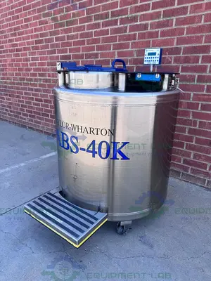 USED TAYLOR WHARTON LABS-40K LIQUID NITROGEN CRYOGENIC STORAGE TANK