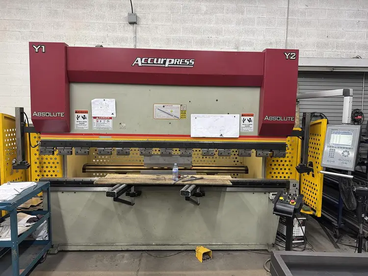 Used ACCURPRESS ABSOLUTE 37510 Press Brakes Ontario CA | Trader Machinery Inc #184947
