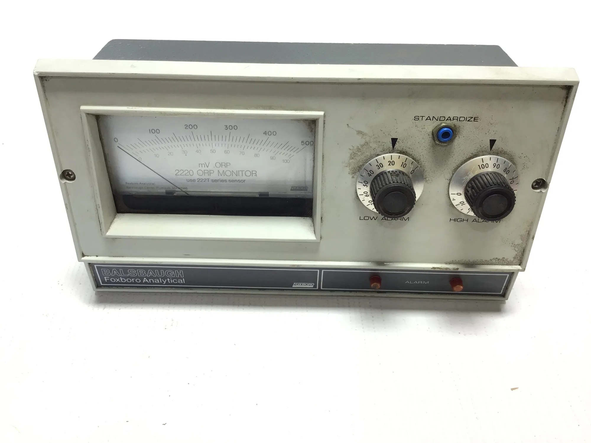 Balsbaugh Foxboro Analytical 2220 Oxidation-Reduction Potential ORP Monitor