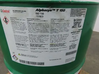 Castrol ISO 150 Alphasyn T 150 Synthetic Gear Oil 55 Gal Drum