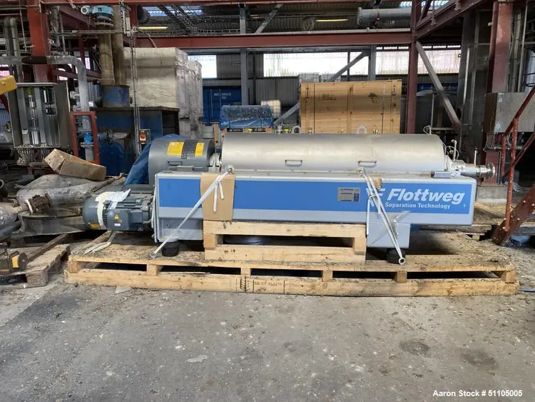 Used FLOTTWEG Z4E/4-901G Decanter Centrifuges Illinois US | Aaron Equipment #84576