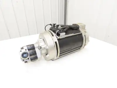 Hyster 8813389 Forklift Hydraulic Motor 48V & Pump 8811653 Removed From E80XN