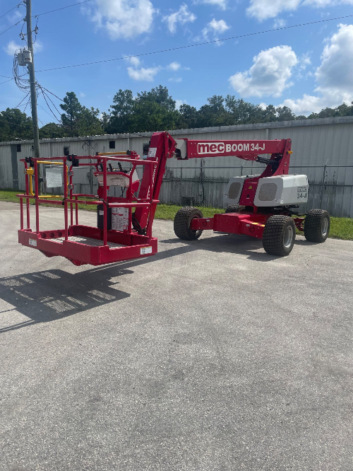 Used 2024 MEC 34J Telescopic Boom Lifts Florida US | Stack Equipment #1362072