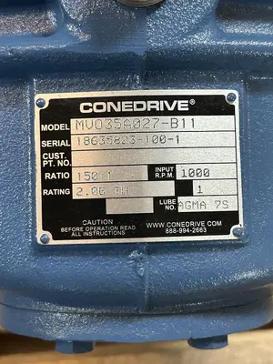 New | in-Stock CONEDRIVE MVO35A027-B11 Industrial Controls Ohio US | Surplus Asset Holdings #1364355