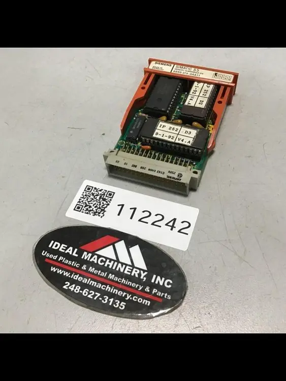 Used SIEMENS 6ES5 374-0AA11 Input / Output Modules Michigan US | Ideal Machinery #692162