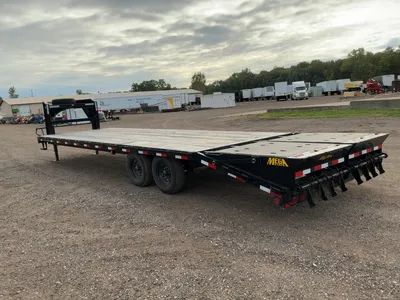 Used 2023 BIG TEX 30' TANDEM AXLE Deckover Trailers Michigan US | Miedema Asset Management Group #1476618