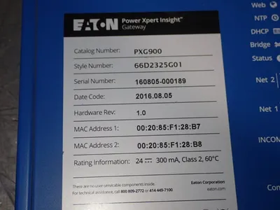 Used 2016 EATON PXG900 AC Drive Power Modules Ohio US | HGR 24 #751895