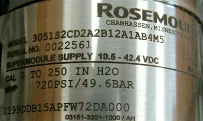 NEW ROSEMOUNT 3051S2CD2A2B12A1AB4M5 PRESSURE TRANSMITTER DP0001-3030-S6
