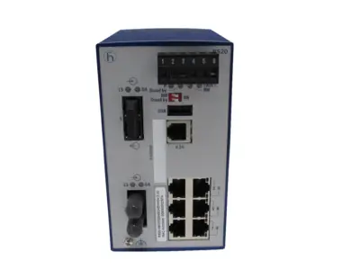 NEW HIRSCHMANN RS20 DIN RAIL ETHERNET SWITCH RS20-0800M2M4SDAEHH04.2.05