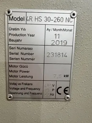 2019 CARELL 4R HS 30-260 NC Rolls, Plate Bending (incld Pinch) | Westbrook Engineering (9)