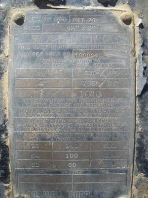 USED OILWELL 36-P