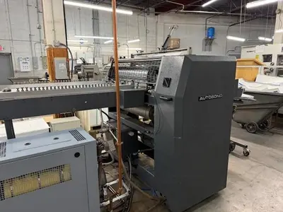 USED 2009 AUTOBOND MINI 76 TPH DOUBLE SIDED LAMINATOR